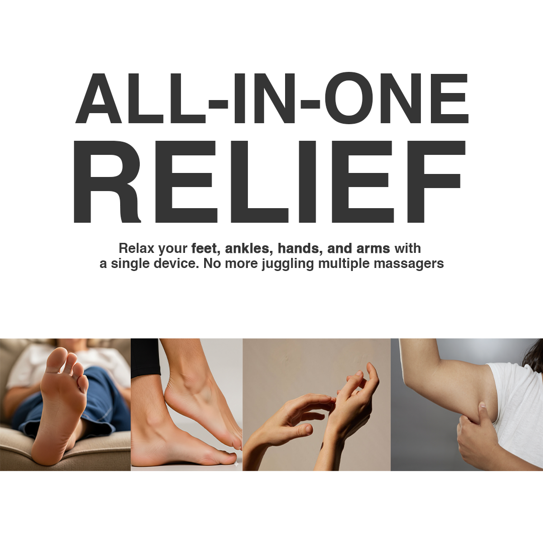 Activyze 3-in-1 Electric Massager with Heat & Vibration