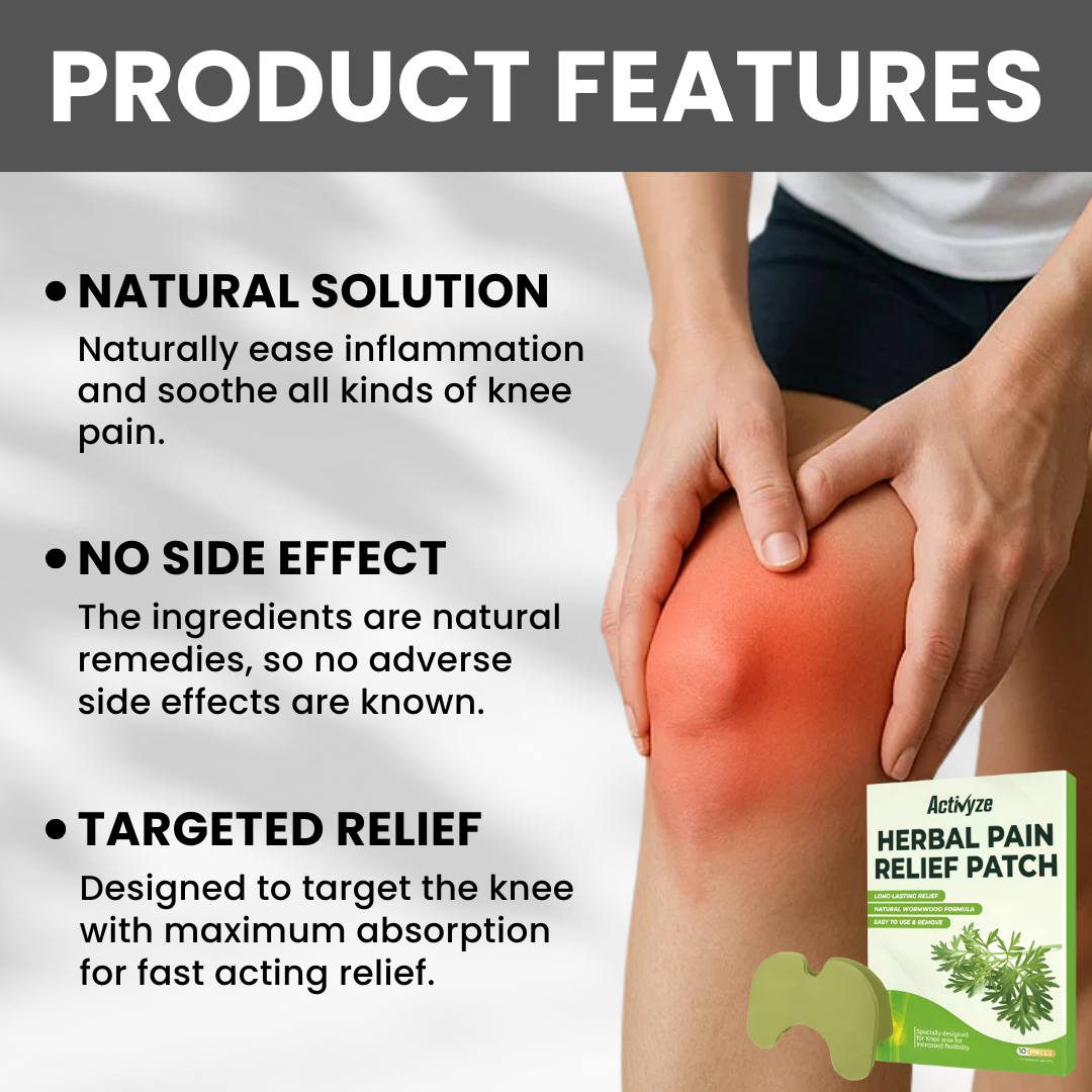 Activyze Herbal Pain Relief Patch