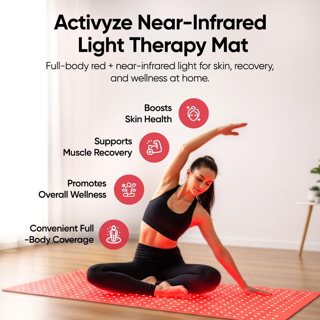 Activyze Near-Infrared Light Therapy Mat for Full Body
