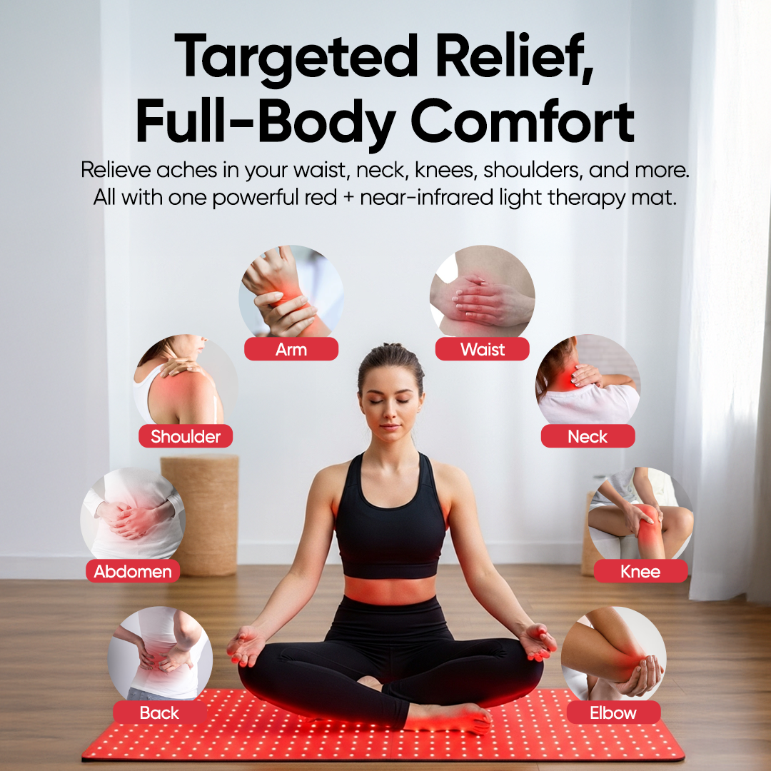 Activyze Near-Infrared Light Therapy Mat for Full Body