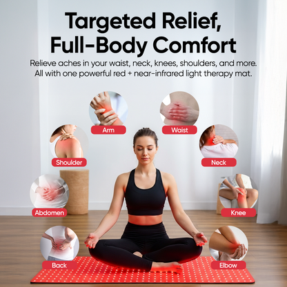 Activyze Near-Infrared Light Therapy Mat for Full Body