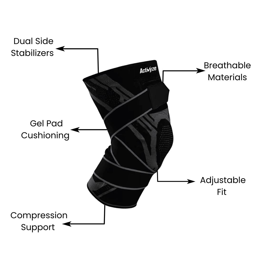 3 Ways the Activyze Adjustable Knee Strap Transforms Knee Support & Recovery