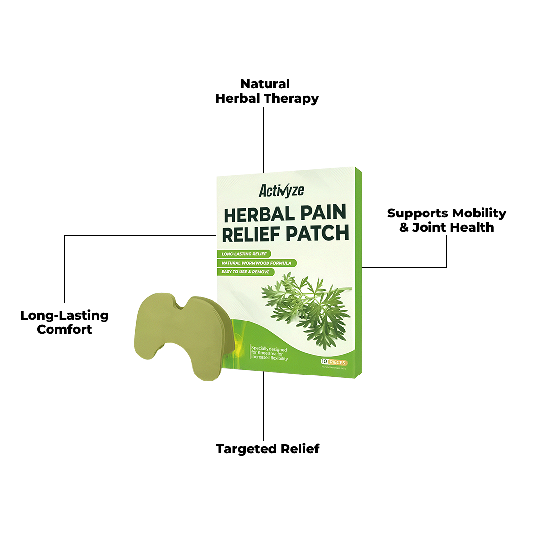 3 Ways Activyze Herbal Pain Relief Patch Transforms Knee Relief